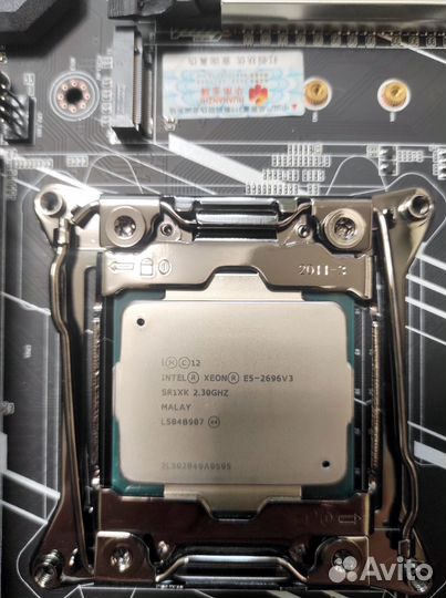 Связка Huananzhi X99-TF /Xeon 2696v3 /DDR3 64Gb