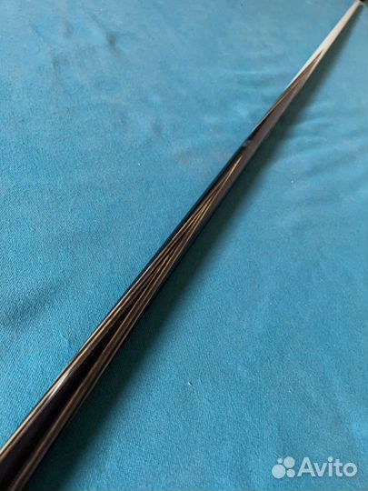 Кий для русского бильярда черный граб