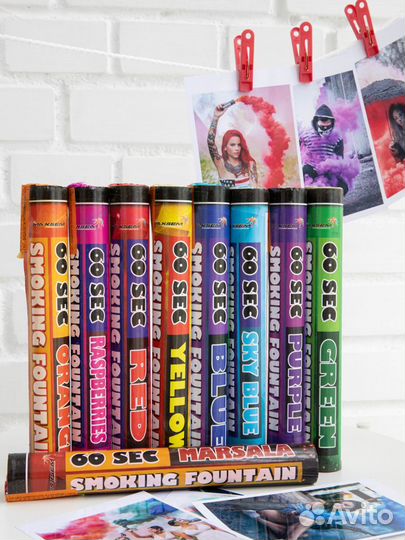 Цветной дым Максем 0512 60 сек