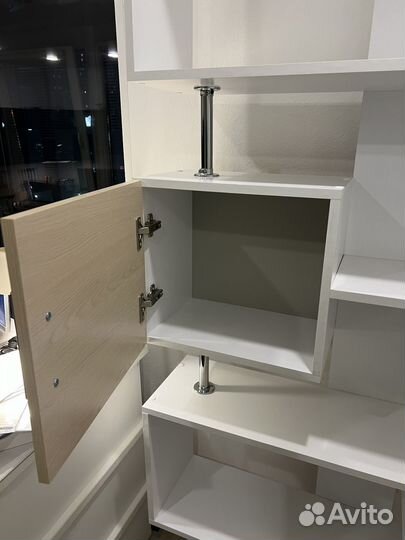 Стеллаж для гостинной, шкаф