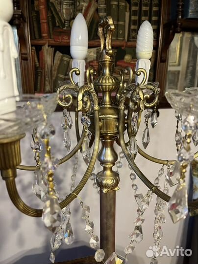 Канделябр светильник бронза