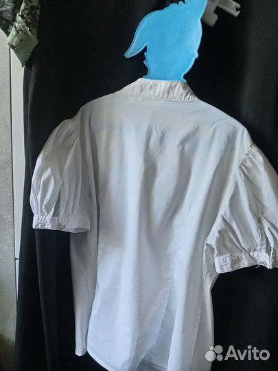 Белая рубашка для девочки