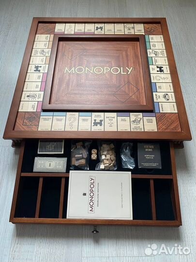 Настольная игра Монополия Monopoly Luxury Edition