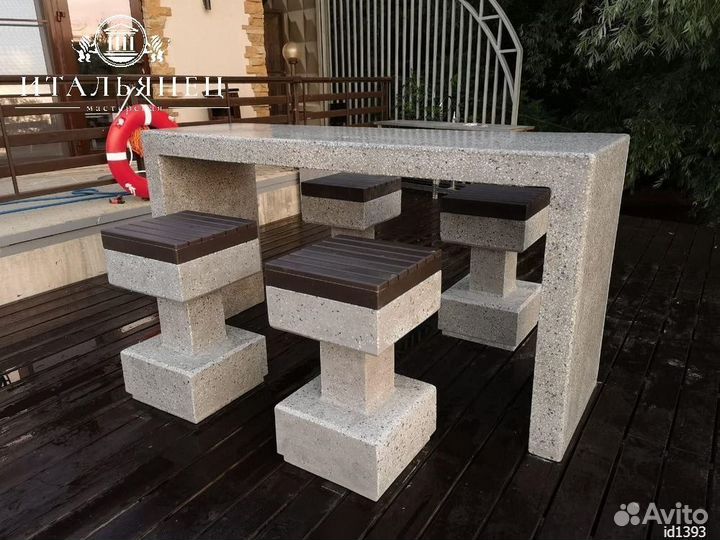 Каменные столы от производителя
