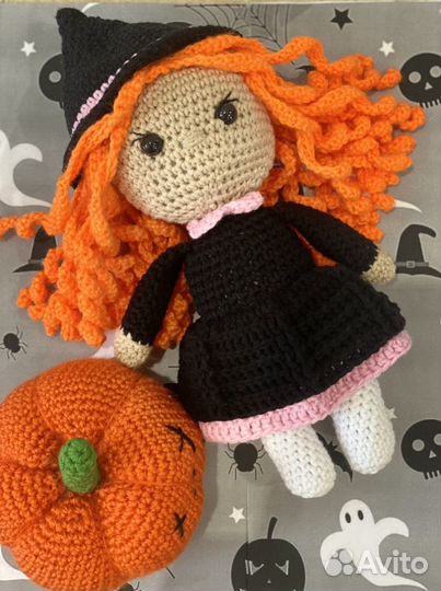 Кукла.Вязаные игрушки ручной работы