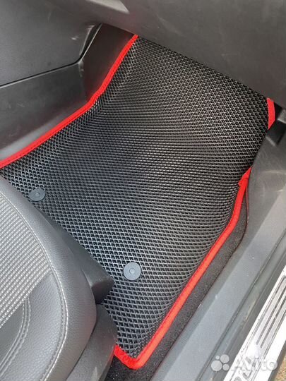 Ева коврики eva с бортами в автомобиль