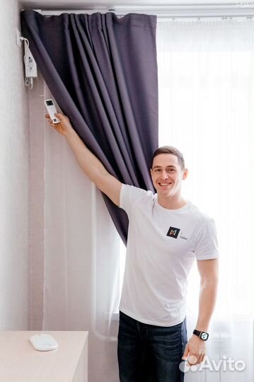 Электрокарниз (Умный дом + Wi-Fi)