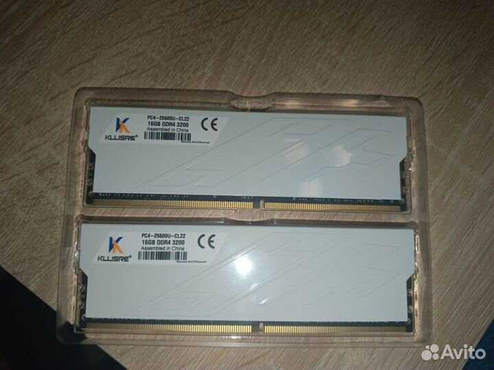 Оперативная память ddr4 2x16 3200 mhz