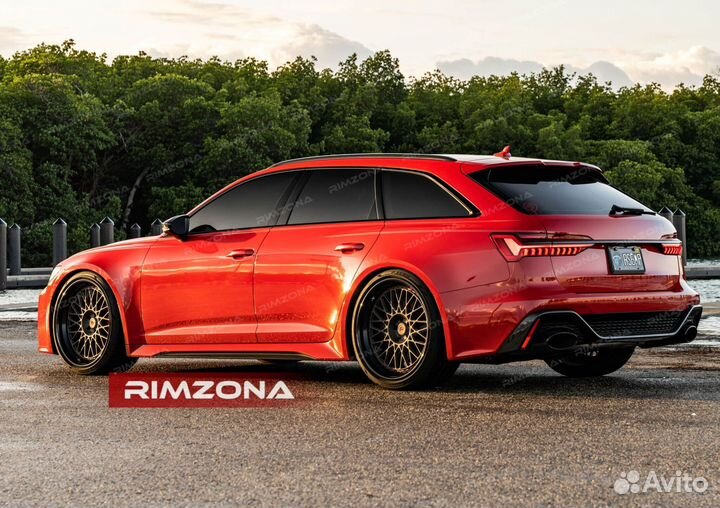 Кованые диски R21 на Audi RS4
