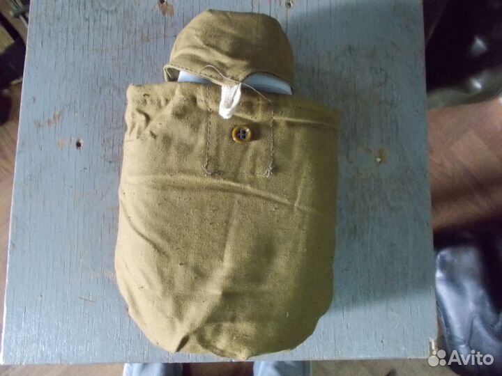 Фляга пластиковая с чехлом СССР 1.5л на афган