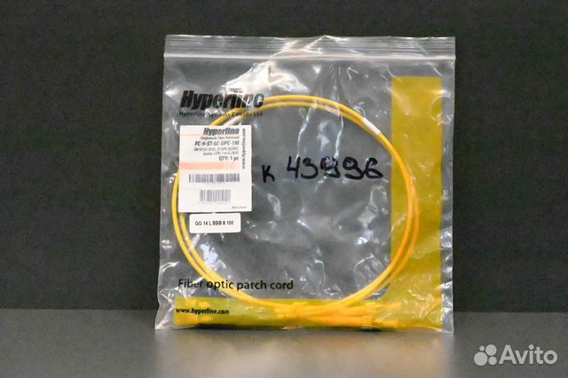 Hyperline FC-9-ST-SC-UPC-1M новый, 5 шт