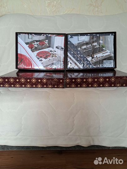 Постельное белье сатин евро