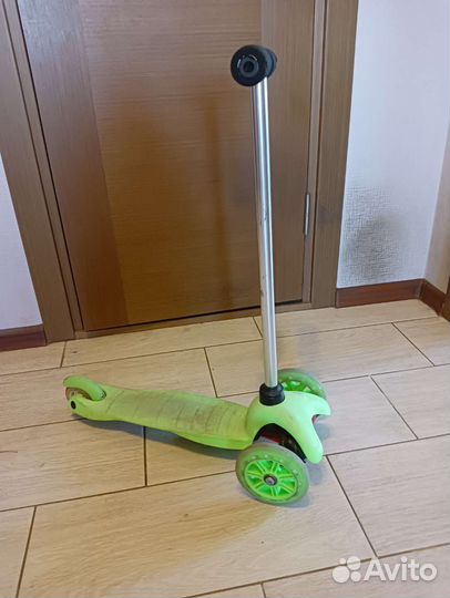 Самокат детский трехколесный бу