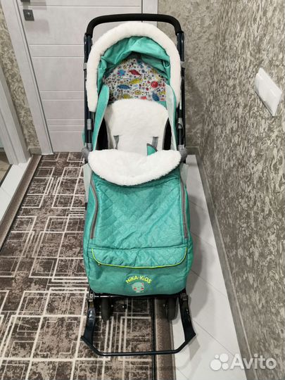 Санки-коляска Ника 7-7