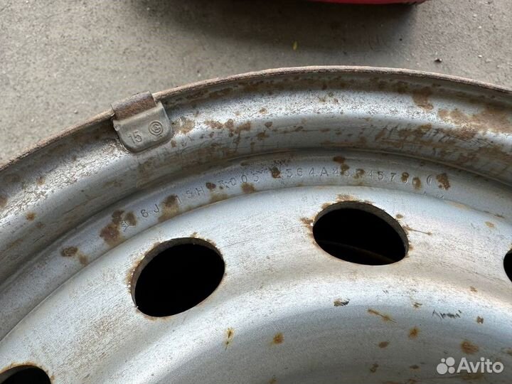 Штамп 6x15 4x100 d54.1 ET45