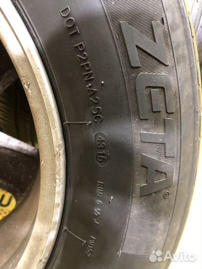 К-кт колес Zeta ZTR-20 215/65 r16 Nissan original