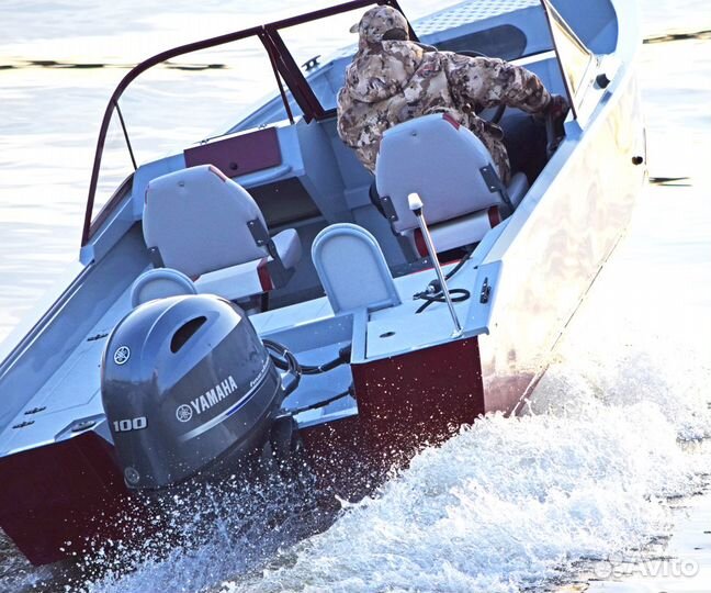 Новый катер для рыбалки Gold Fisher 520 DCM fish