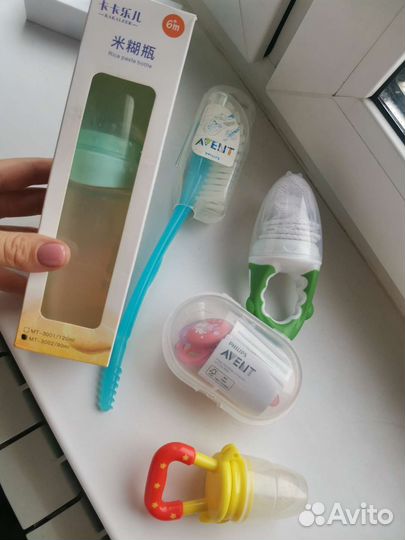 Ёршик и Соски18+ Avent,Ниблеры,Бутылочка д/прикорм