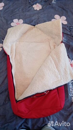 Зимний конверт в коляску