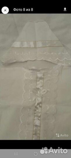 Новый крестильный набор детский