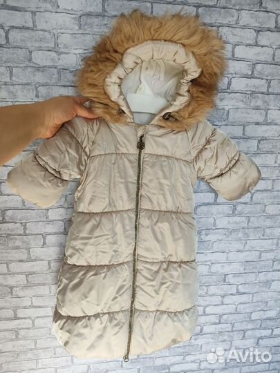 Конверт для новорожденного зима 62