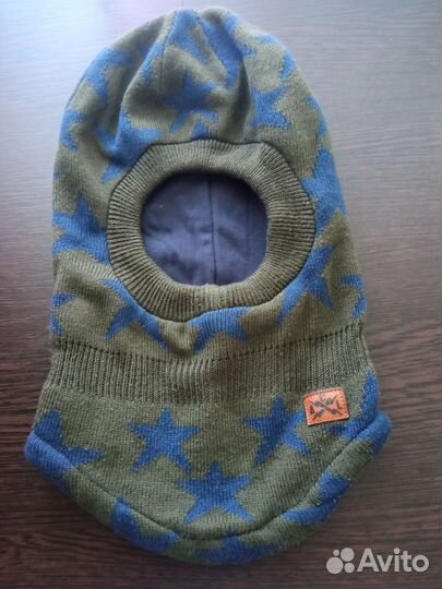 Шапка шлем зимняя для мальчика