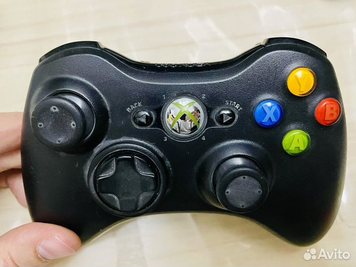 Геймпад xbox 360 беспроводной