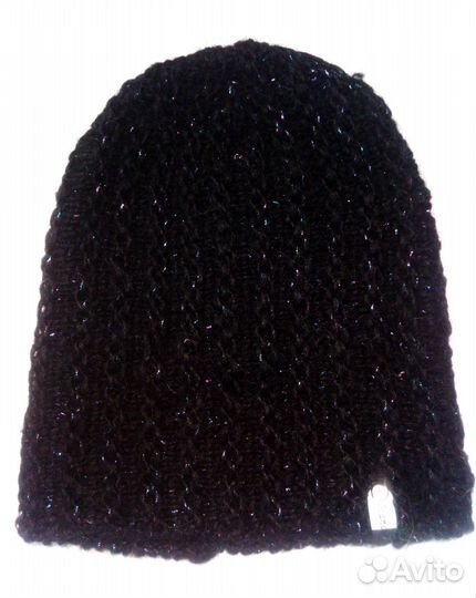 Шапка женская вязаная бини