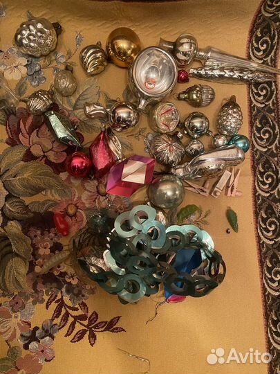 Елочные игрушки СССР