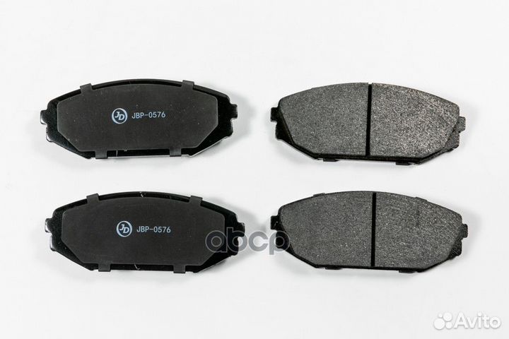 Колодки тормозные дисковые, передние JBP0576 Just