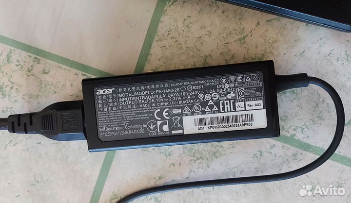 Ноутбук Acer aspire ES 15