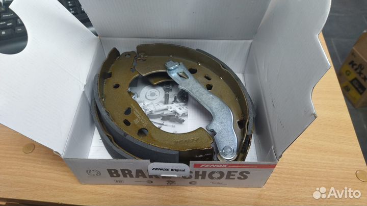 Колодки барабанные fiat Doblo/opel Combo 228x42mm