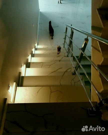 Лестница из искусственного камня