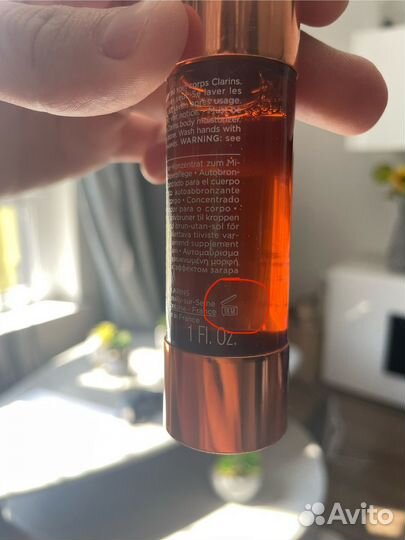 Масло для загара clarins и автозагар st. moriz