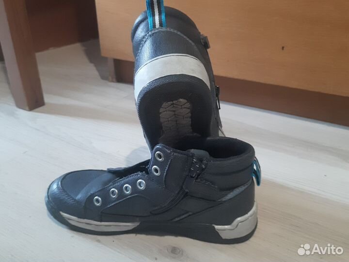 Кеды утепленные 34