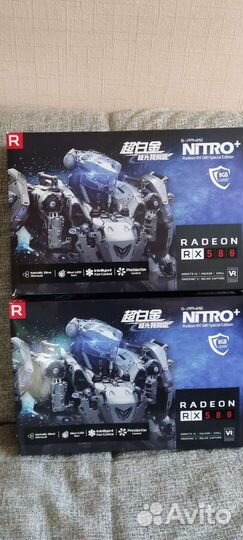 Видеокарта sapphire nitro+ RX 580 8G G5 SE