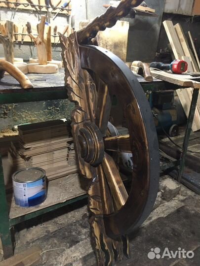 Вывески из дерева