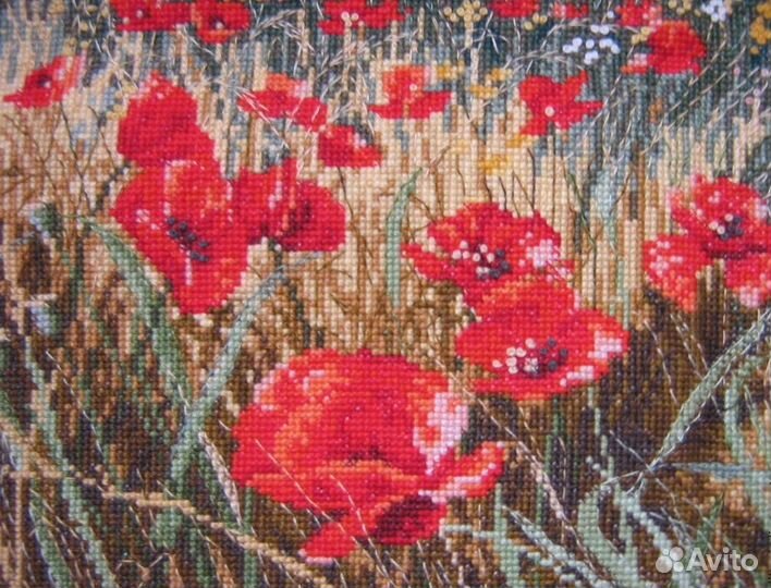 Картина вышитая 
