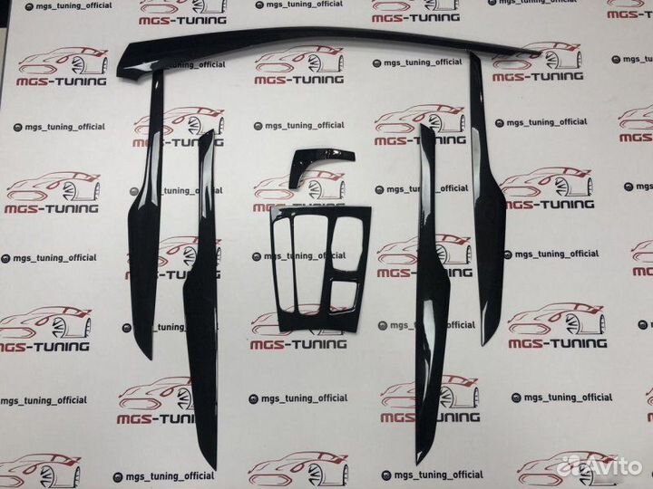 Карбоновые вставки в салон BMW X6 f16