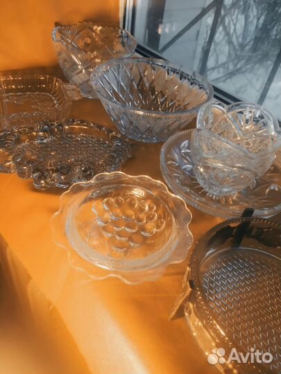 Хрусталь посуда СССР Винтаж