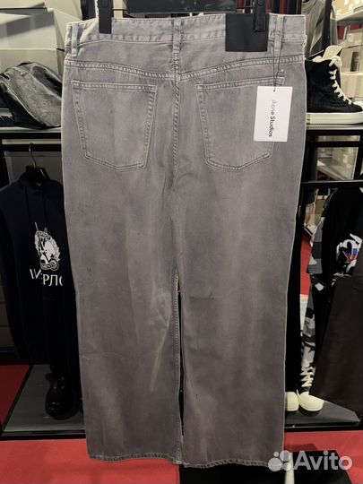 Acne Studios Baggy Jeans Gray SS24