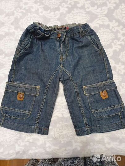Джинсовые шорты детские
