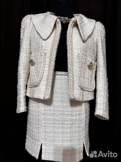 Костюм пиджак юбка uterque