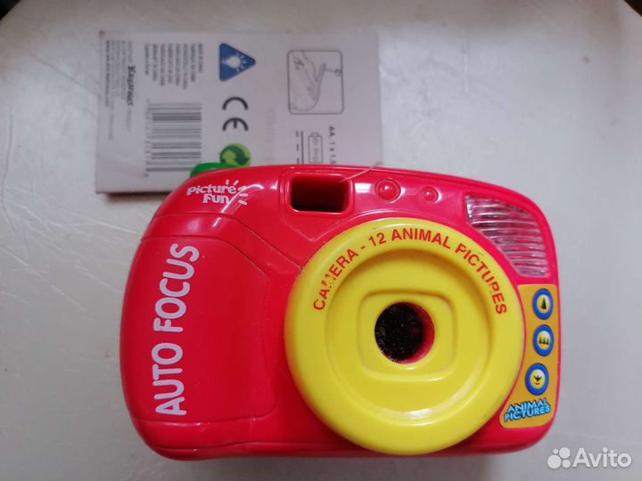 Игрушечный фотоаппарат Gulliver новый