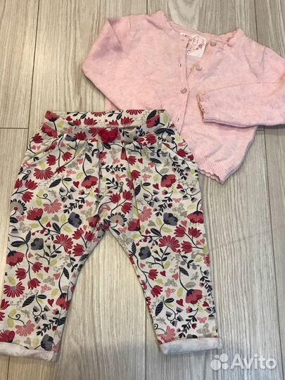 Пакет брендовой одежды на девочку 68