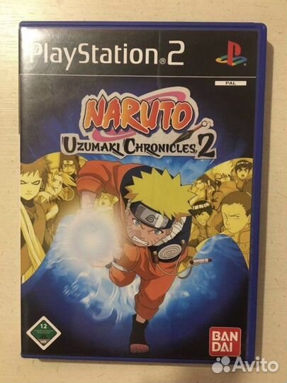 Диск Naruto Uzumaki Chronicles 2, ps2