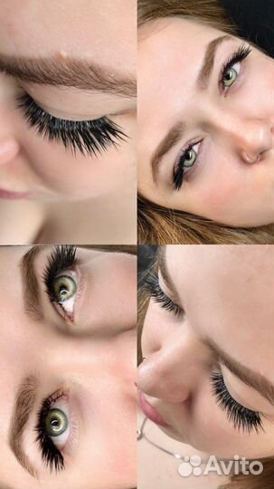 Наращивание ресниц/Брови/Лами/Трендовые эффекты