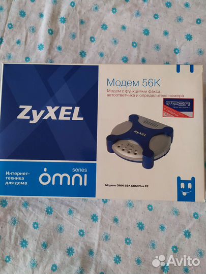 Модем zyxel, серия Omni 56 k com plus EE