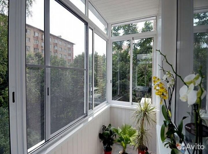 Остекление раздвижное по договору