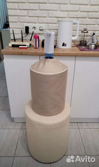 Чехол для бутылки 19 л. (под помпу) аква нью, беж